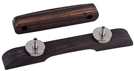 SAFIGLE Exquisiter 4-saiter-gitarrensteg Aus Palisander Für Mandoline Und Bass Höhenverstellbar Kaffee