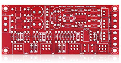 HiFi Preamp NE5532 Kit de Placa Amplificadora de Preamplificador NE5532 OP AMP Preamplificador Kits de Placa de Control de Tonos Ajustar el Efecto de Frecuencia de (Perilla de