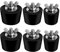 Wisyurt Lot de 6 Bouchons D'Hivernage de Piscine de 3 Tailles pour Trous de Piscine, Bouchons D'Expansion pour éCumoire de Piscine Hors Sol