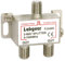 TV Aerial Splitter Labgear UHF 2-way Signal Splitter with 4 dB Loss, F-Type DC Pass All Ports Operating Frequency of 5-1000MHZ