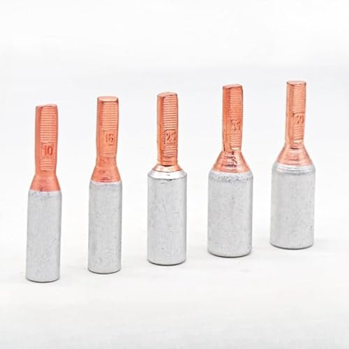 FNYUVNFAF 4PCS GTLA-10/16/25/35/50/70 10-70mm2 Meter Box Terminal Copper Aluminum Wire Connector Terminal Cable Pin Binding (50mm2)