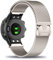 Métal Bracelet pour Garmin Forerunner 45S/45 Bracelet de Montre, avec Fermoir Magnétique Réglable Acier Inoxydable Milanais Bande de Rechange pour Garmin Forerunner 45S/45 Sangles (Métal,4)