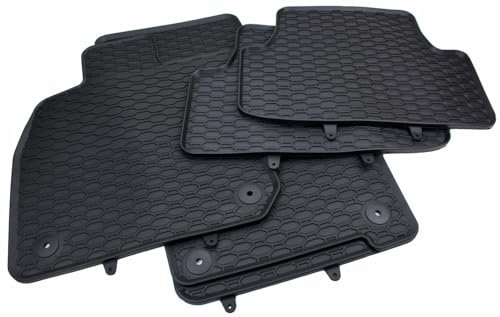 kfz-premiumteile24 Gummimatten Kompatibel mit Golf 8 (5H) Variant mit e-TSI/MHEV Mild-Hybrid Fußmatten Premium Qualität Automatten Allwetter 100% Passgenau 4-teilig