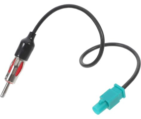 LABRIMP Câble D'antenne Voiture pour Autoradio Européen Adaptateur Antenne GPS Installation Facile Compatible Divers Véhicules 1,5 m