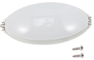 HOUDERCO Explosiongeschützte Sauna Deckenlampe Robuste Leuchte Ohne Birne Für Saunaraum Badezimmer Und Feuchtebereiche Aus Legierung Und Kunststoff