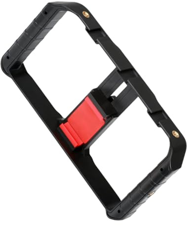 DECOMELODY Estabilizador Móvil para Smartphone Soporte Trípode Cámara Video Rig con Zapata Fría para Grabar Vlogs y Webinars