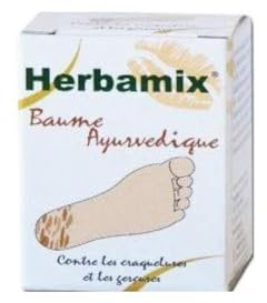 Herbamix Ayurvedischer Balsam für Füße und Hände – Risse und Risse – Topf 20 g