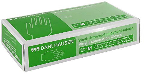 VINYL Handschuhe ungepudert Gr.M 100 St