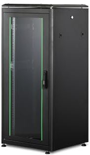 DIGITUS Network Cabinet - 19 Inch Rack - 26 rack units - 60x60cm - Load capacity 800 kg - Usable depth 54.3 cm - Unique series - Black