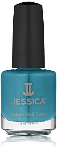 JESSICA Custom Colour Nail Polish, Faux Fur Blue 14.8 ml