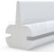 STEIGNER Duschdichtung Duschkabinen Dichtung 160cm SDD01 WEISS - Silikon Wasserabweiser Silikondichtung Dusche Dichtprofil Duschabtrennung Schwallschutz Glastürdichtung Duschkabine