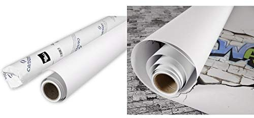 Rouleau The Wall 1x5m 220g/m², extra lisse blanc