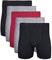 Gildan sous-vêtements Boxers à Taille Couverte Boxeur ajusté, Grenat mélangé (Lot de 5), Homme