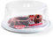 Plastic Forte Tartera Redondo Transparente 32 X 14 Cm