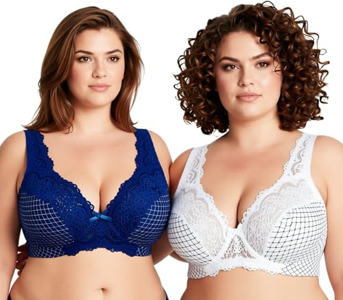 Curve Muse Minimizer BH Ungefüttert Bügel- x2 | Bedruckt, Nylon, Elasthan