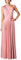 Infinity Kleid inklusive Bandeau Top Brautjungfernkleid Gr. 34-42 Blush Wickelkleid lang, 70 Verschiedene Wickelarten Brautkleid, Bridesmaid, one Size, Stretch (Blush (rosa), 1 (34-42))