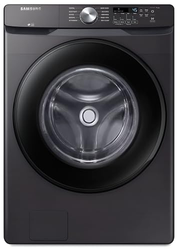 Samsung WF45T6000AV 4.5 Cu. Ft. Black Stainless Steel Front Load Washer, ENERGY STAR®