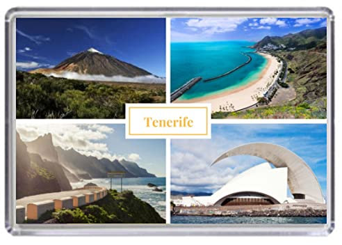 Tenerife Spain Canary islands Souvenir Acrylic Fridge Magnet (Standard: 70x45mm)