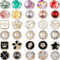 WILLBOND 30 Boutons de Broche de Chemise Boutons de Broche de Sécurité Boutons de Chemise Invisibles Bouton de Prévention d'Exposition Accidentelle pour Vêtements Cardigan (Style Élégant)