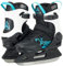 Firefly Damen Phoenix III Eishockeyschuhe, Black/White/Blue, 40