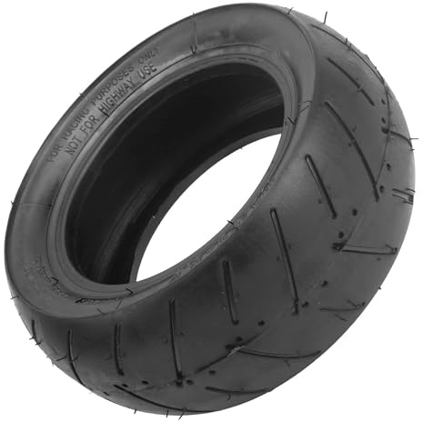 Scooter Tubeless Reifen, 110/50-6.5 47-49CC vorne hinten Motorradreifen Ersatz Elektroroller Schlauchloser Reifen Gummi Dämpfungs Explosions Rollerreifen E-Scooter Hochelastische Straßenreifen Ersatz