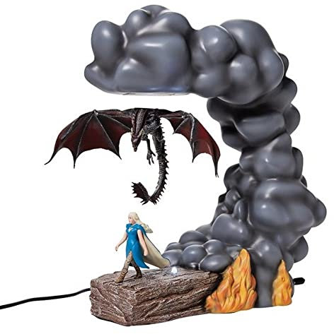 Enesco Figura Juego de Tronos Drogon Flotante - Colección Juego de Tronos - Figura Coleccionable - Licencia Oficial, A31221