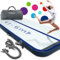 VENDOMNIA Airtrack Matte, 10/20cm hohe aufblasbare Gymnastikmatte in Länge 1/2/3/4/5/6/7/8 m, mit elektrischer Pumpe & Tasche, Tumbling Matte, Turnmatte, Trainingsmatte, Fitnessmatte, Sportmatte,Yoga