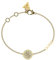 GUESS Dreaming Armband aus vergoldetem Stahl – JUBB03125JWYGS, Silber, Kein Edelstein