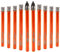 Set di punte diamantate a secco BGTEC - 8pz 6mm Tile Drill Bits e 2pz 6mm Carbide Drill per granito marmo porcellana ceramica