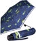 Knirps Kinder-Taschenschirm 4Kids reflective mit Reflexborte - Dinosaurier Neon Colour