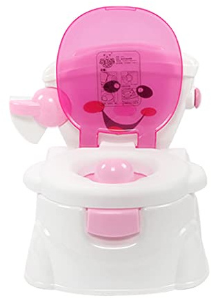 Vasino per neonati, vasino per bambini, vasino per bambini, vasino, bidet, vasino rimovibile, inodore, morbido (rosa)