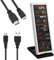 VBESTLIFE Monitor Temperatura Computer da 7,9 Pollici, Pannello di Monitoraggio Temperatura Dati SSD CPU GPU SSD, Mini Schermo Secondario per Scheda Driver Hardware AIDA64