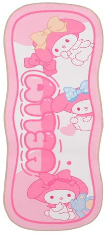 Roffatide Anime My Melody Cartoon Niedlich Bereich Teppich - Unregelmäßig Flauschig Fuzzy Plüsch Matte Decke für Indoor Living Dining Room Home Decor 80x120cm