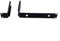 Rack Mount,Bracket Metal Frame Management Bracket For Receiver Wireless Microphone Rack Mounting(1 in 1)
