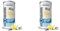 Layenberger Fit+Feelgood Slim Shake Powder, Mahlzeitersatz für 12 Portionen mit je 214 kcal (1x 396 g) - Vanille-Sahne (Packung mit 2)