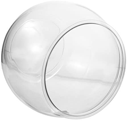 Happyyami Transparenter Desktop-fischtank Kleiner Mikro-landschaftstank Für Goldfische Und Schildkröten Stilvolle Aquarium-Dekoration Für Büro Und Zuhause Robustes Und Langlebiges Design