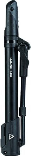Topeak Unisex – Erwachsene Mini Morph Pumpe, Schwarz, Einheitsgröße