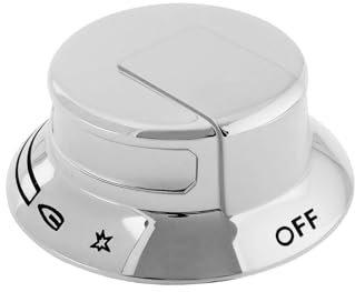 EMSea 1Pc Manopola Di Controllo Del Bruciatore Del Piano Cottura 318569904 Compatibile Con Frigidaire Electrolux La manopola del fornello Sostituisce 3514026 AP5809436 PS9495257 EAP9495257
