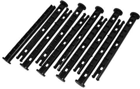 Gatuida 10pcs Trash Can Lid Lock Pin for 240l Wheelie Bin Sturdy Connecting Axle Universal Trash Can Accessories Suitable for Outdoor Waste Management