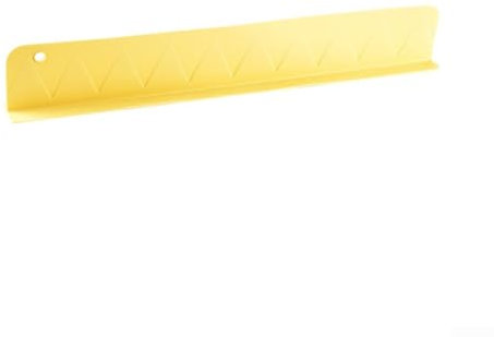 Zoegneer Küche Spritzschutz Multifunktionaler Streifen Spüle Theke Spalte Wassersperre Hocherhöhter wasserdichter Schutz für Küchenarbeitsplatten Herdkanten Silikon (gelb)