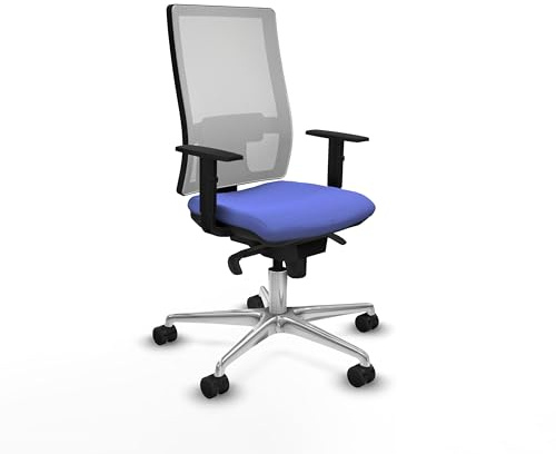 Piqueras y Crespo Ergonomischer Mädchenstuhl im Ofen, ideal für kleine Räume, mit 1D-Armlehnen, 5-Wege-Synchronmechanismus, Lendenwirbelstütze und verstellbarer Rückenlehne.