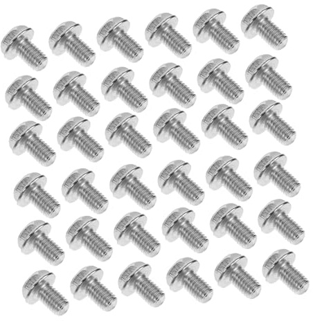 Ciieeo 60pcs Self-tapping Screws Binding Screws for Gas Cooker Drip Trays Fits Electric Stove Accessories