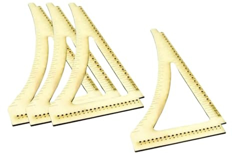 Fenteer Ancient Ship Model Building Tool Crafting Tool Double Sided Wooden Ship Model Tools Ancillary Tools Braide Knotte Rope Ladder
