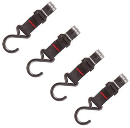 mophrati 4er Pack Zelt Aufbewahrungshaken S förmiger multifunktionaler Outdoor Verschlusshalter Tragfähiger Kunststoff Aufhänger Kochgeschirr Wandern