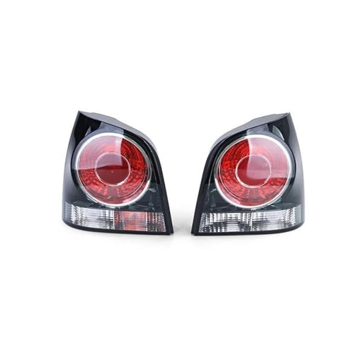 Rückleuchten Ersatz Für VW Für Polo 9N 9N3 Für Fließheck Hinten Lampe Bremse Stop Rücklicht Links Rechts Ohne Birne(Left and Right)