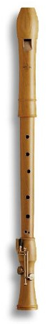 Mollenhauer 2446 Canta Tenor-Blockflöte Barock mit Doppelloch und Doppelklappe Birnbaum hell Natur-Holz - Tenorflöte in C - Tenorblockflöte inkl. Baumwolltasche, Wollwischer, Fettdöschen, Grifftabelle und Pflegeanleitung