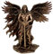 Veronese Erzengel Metatron mit 6 Flügeln bronziert/col. Figur Skulptur 2013