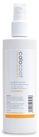 Calocoat Optical Lens Cleaning Spray 220ml for Coated and Multicoated Lenses