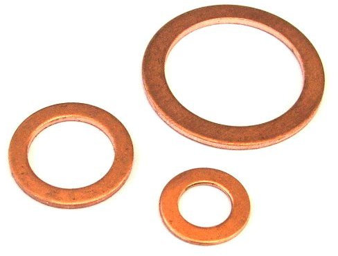 Toolzone 140pc Solid Copper Washers
