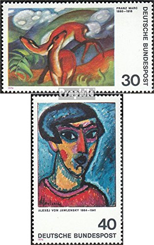 Prophila Collection BRD (BR.Deutschland) 798-799 (kompl.Ausgabe) postfrisch ** MNH 1974 Expressionismus (Briefmarken für Sammler) Malerei